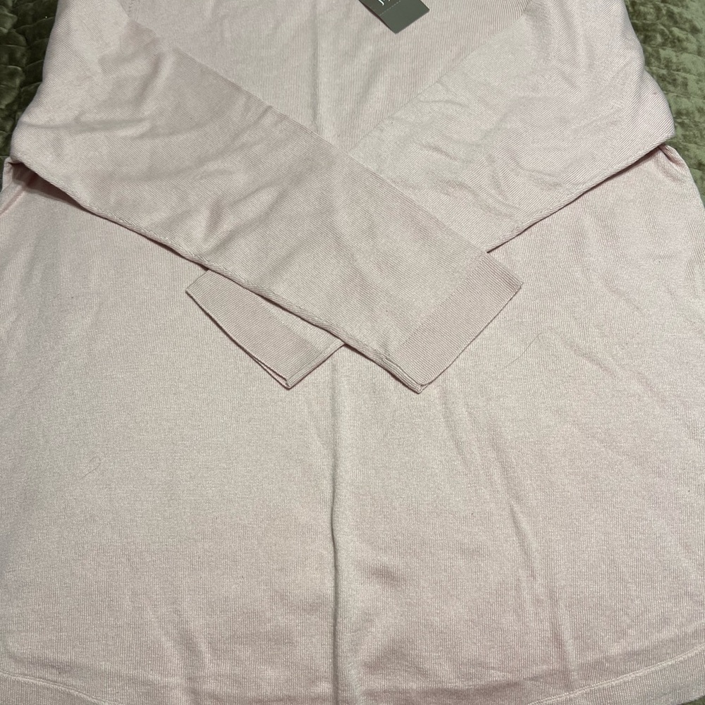 J. Jill Pink Crew Neck Sweater - Picture 5 of 6